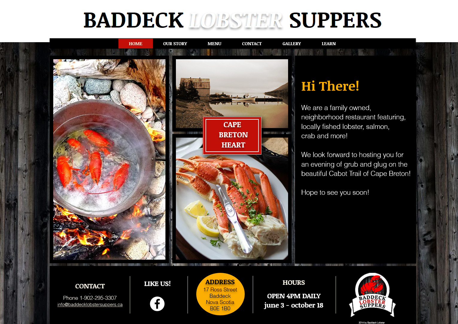 Baddeck Lobster Suppers Cape Breton Island Nova Scotia