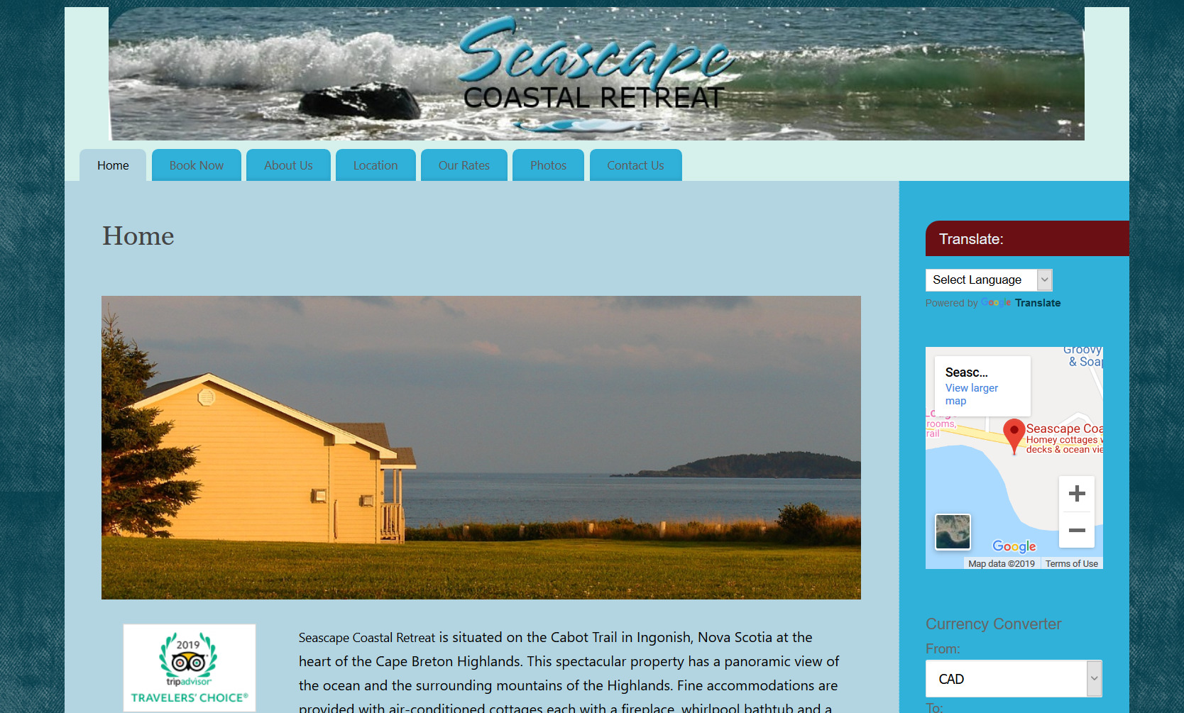 Seascape Coastal Retreat Cape Breton Island Nova Scotia