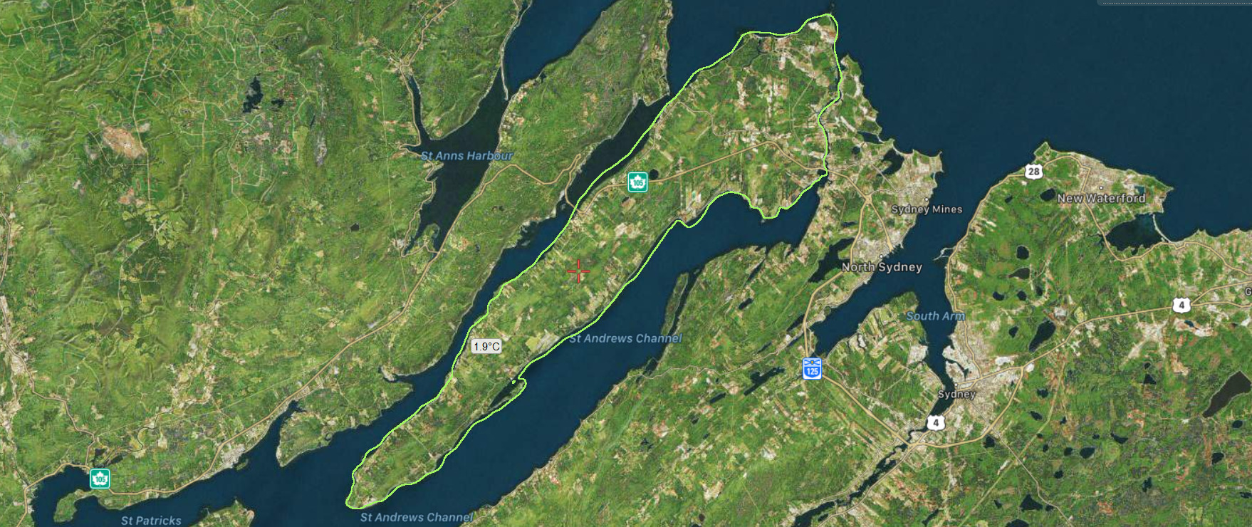 Boularderie Island Cape Breton Island Nova Scotia