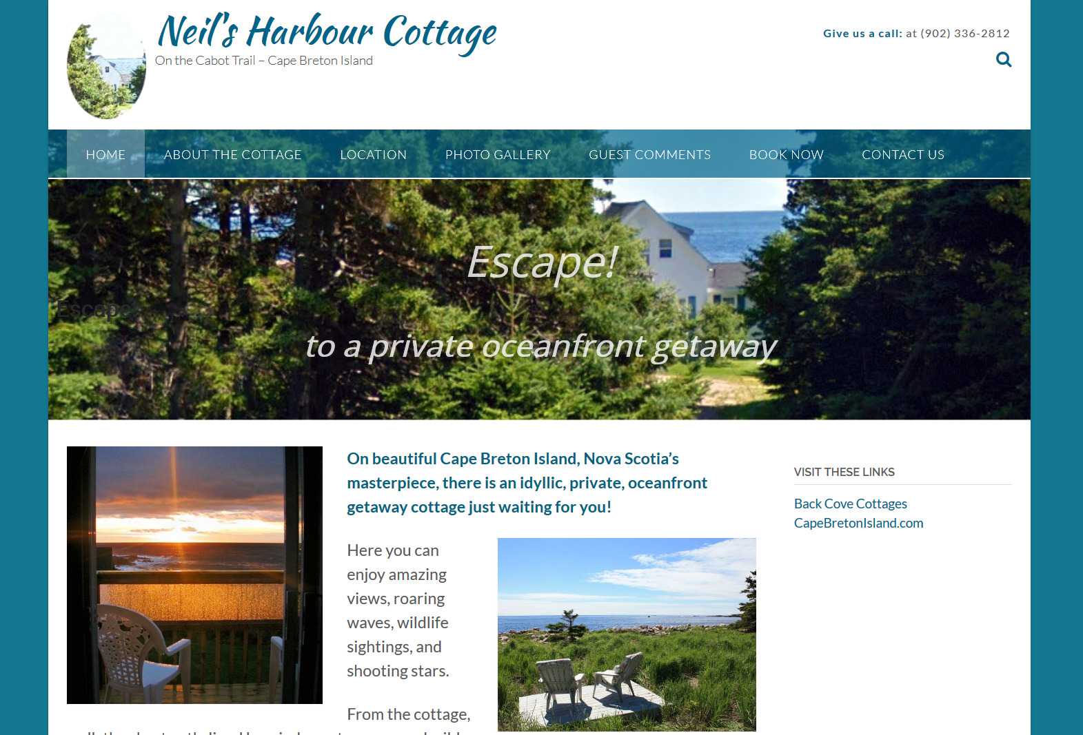 Neil's Harbour Cottage Cape Breton Island Nova Scotia